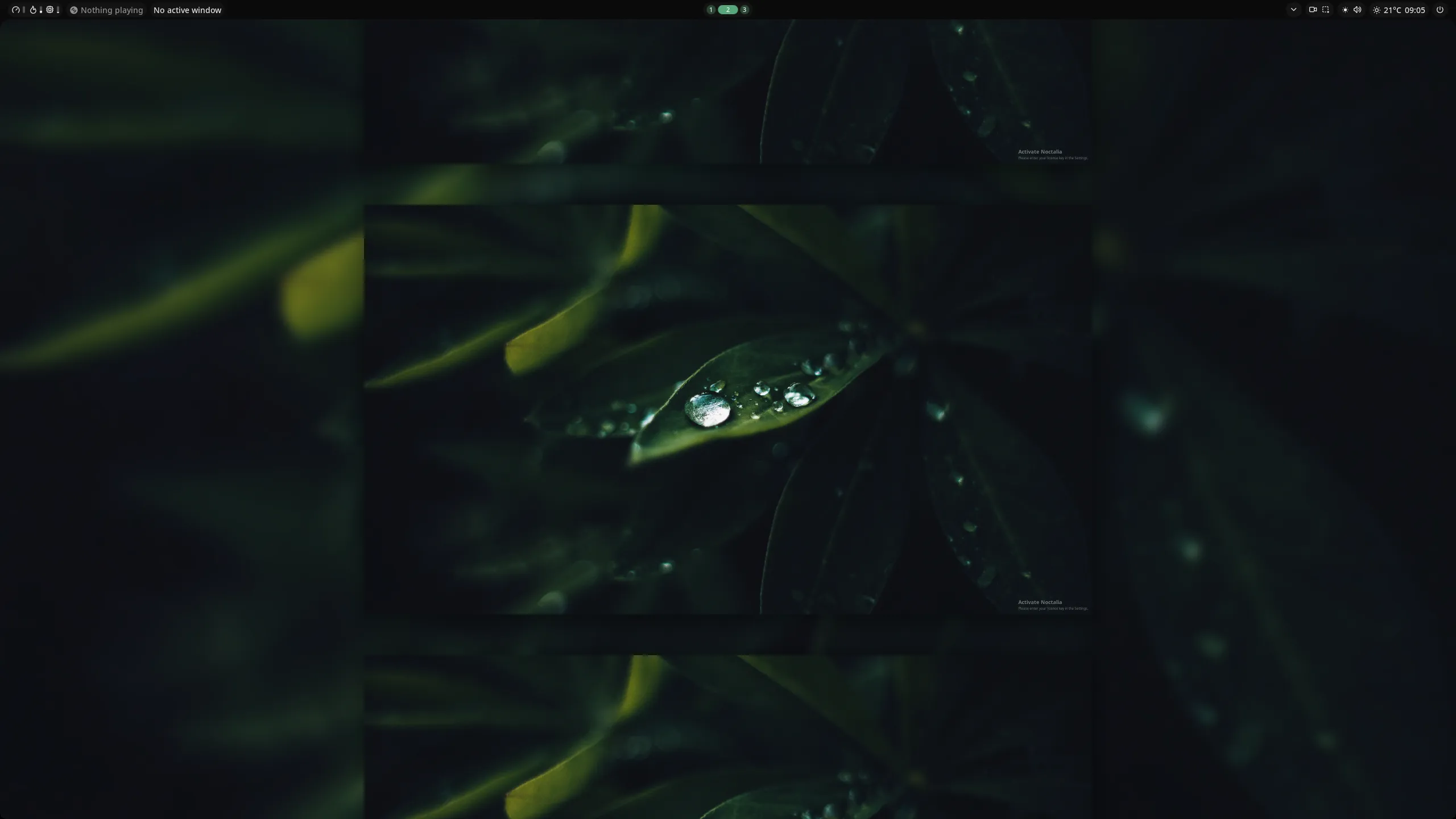 Blurred Overview Wallpaper